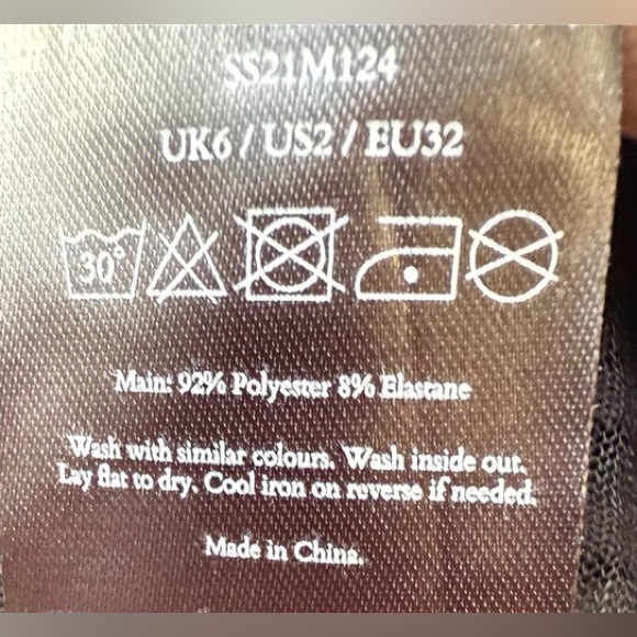 Disturbia Mourning Ruffle Top us2 - Picture 6 of 6